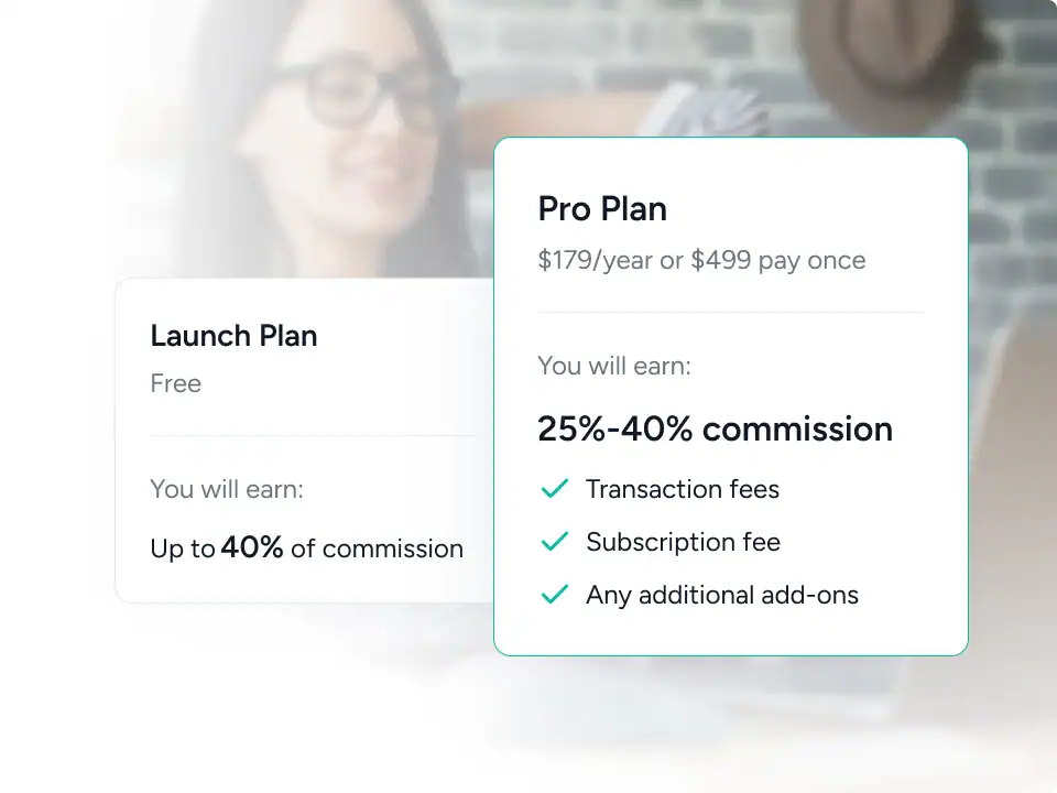 Earn from Free and Paid Plans Image